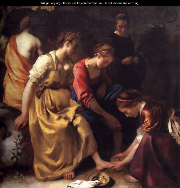 Diana and her Companions 1655-56 - Jan Vermeer Van Delft