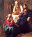Christ in the House of Martha and Mary 1654-55 - Jan Vermeer Van Delft