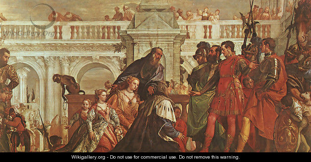 The Family of Darius before Alexander 1565-70 - Paolo Veronese (Caliari)
