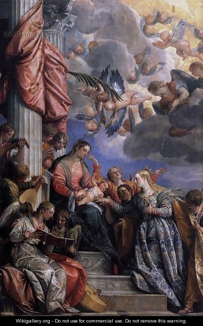 Mystical Marriage of St Catherine c. 1575 - Paolo Veronese (Caliari)
