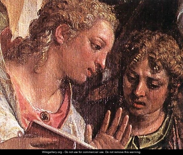 Mystical Marriage of St Catherine (detail-2) c. 1575 - Paolo Veronese (Caliari)