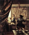 The Artist's Studio 1665 - Jan Vermeer Van Delft