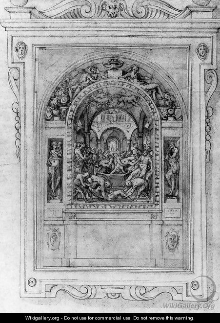 Martyrdom of St Sigismund - Giorgio Vasari