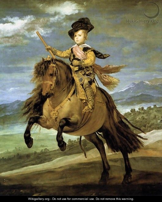 Prince Baltasar Carlos on Horseback 1635-36 - Diego Rodriguez de Silva y Velazquez