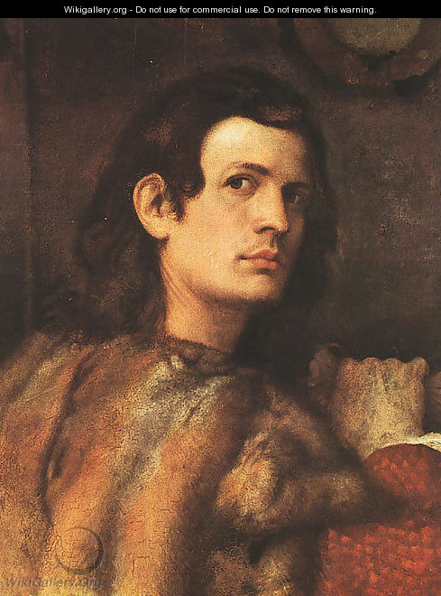 Portrait of a Man 1512-13 - Tiziano Vecellio (Titian)