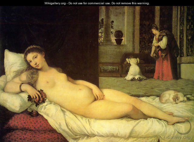 The Venus of Urbino 1538 - Tiziano Vecellio (Titian)