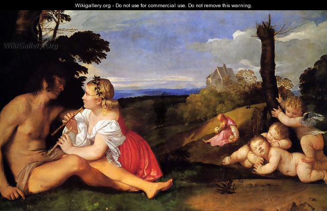 The Three Ages of Man 1511-12 - Tiziano Vecellio (Titian)