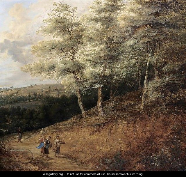 Wooded Landscape 1648 - Lucas Van Uden