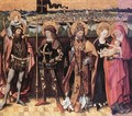 Sts Anne, Christopher, Gereon and Peter c. 1480 - German Unknown Master