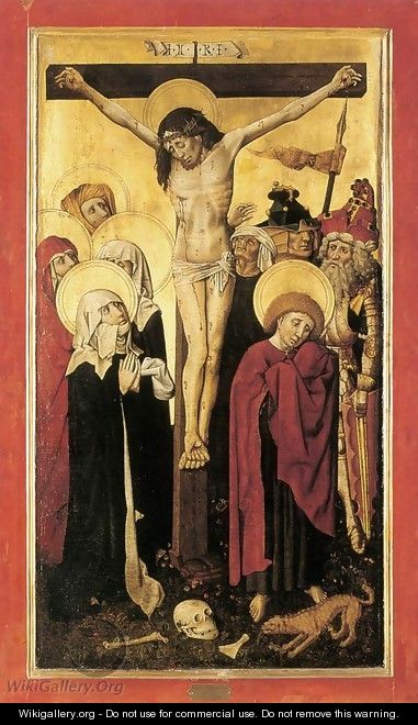 Crucifixion c. 1445 - German Unknown Masters