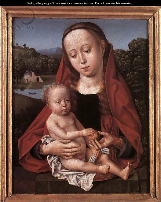 Virgin and Child 1495-1505 - Flemish Unknown Masters