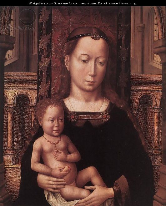 Virgin and Child 1475-1500 - Flemish Unknown Masters