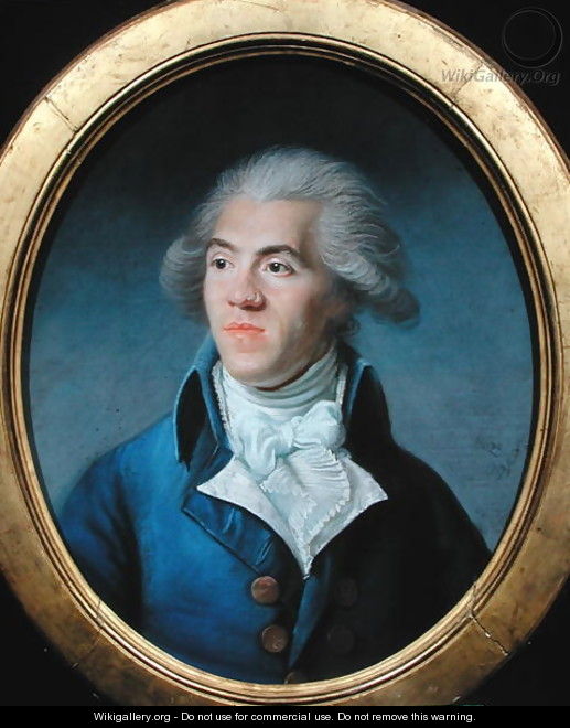 Portrait presumed to be Antoine Barnave - Joseph Boze