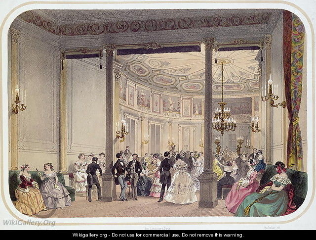 The Salon and Rotunda of the Establishment, Vichy - Charles Bour