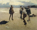 On Bideford Sands, 1889 - Frank Wright Bourdillon