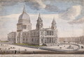 The North West Prospect of St Paul's Cathedral in London (2) - Thomas Bowles