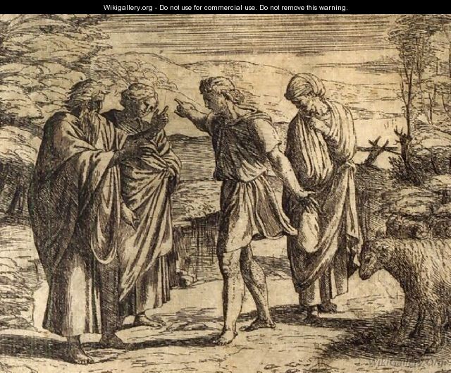 Scena Biblica 1615 - Orazio Borgianni