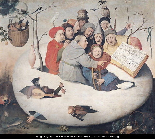 The Concert in the Egg - Hieronymous Bosch