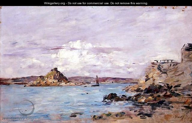 The Bay of Douarnenez c.1895-97 - Eugène Boudin