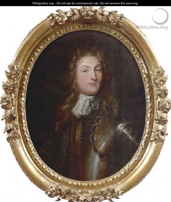 Portrait de Louis de Bourbon, prince de Conde dit Monsieur le duc - Jean Baptiste Bonnart
