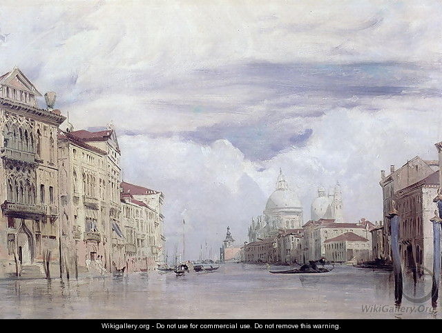 The Grand Canal, Venice - Richard Parkes Bonington