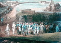 The Siege of Yorktown, 1st-17th October 1781 (detail of the central group) 1784 - Louis Nicolael van Blarenberghe