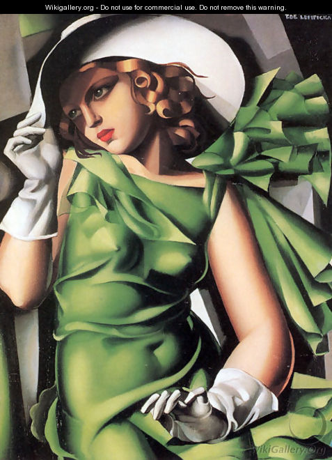 Young Lady with Gloves, 1930 - Tamara de Lempicka