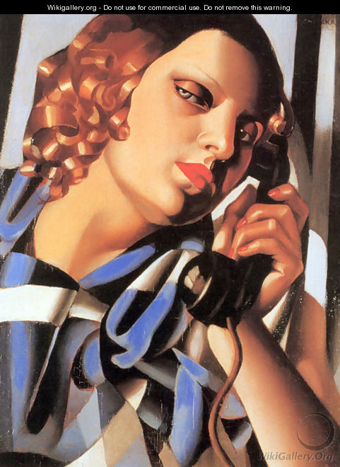 The Telephone II, 1930 - Tamara de Lempicka