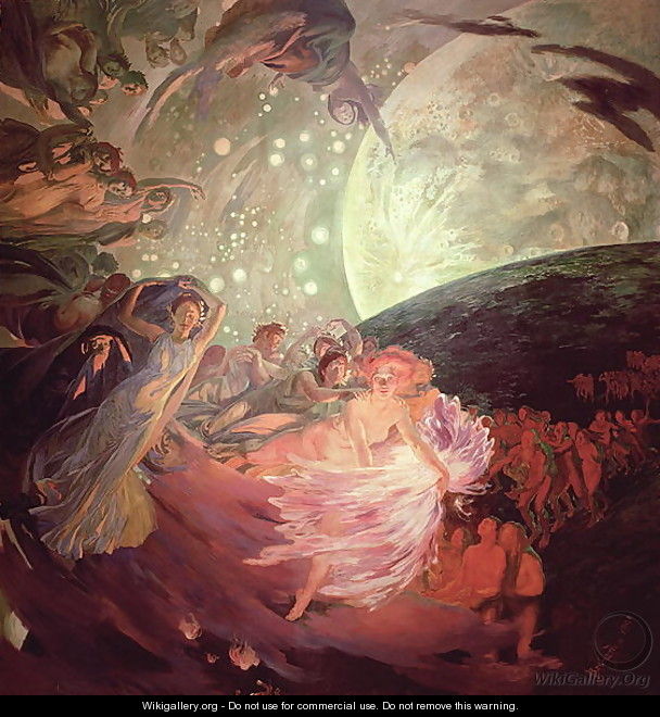 Truth, Leading the Sciences, Giving Light to Man 1891 - Paul Albert Besnard
