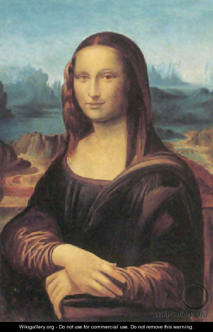 Mona Lisa (after Leonardo Da Vinci) - (Albert d
