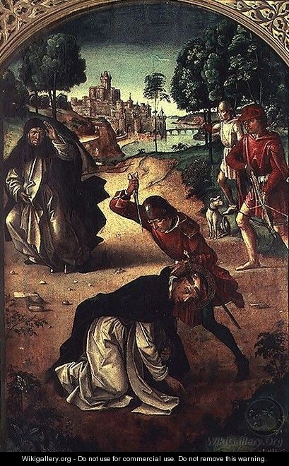 Death of St. Peter the Martyr - Pedro Berruguette
