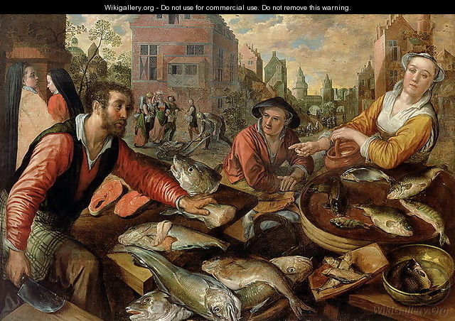 The Fish Market - Joachim Beuckelaer