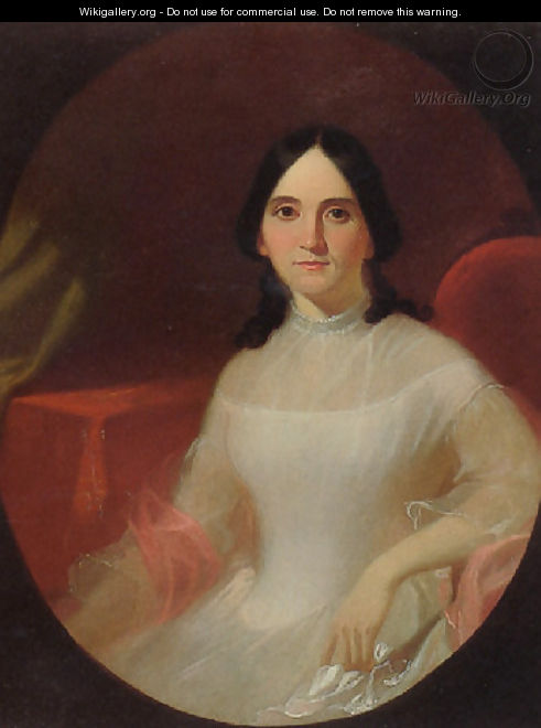 Portrait of Eliza Thomas Bingham 1849-50 - George Caleb Bingham