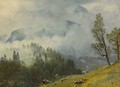 Western Landscape 1880 - Albert Bierstadt