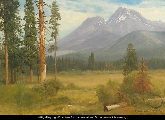 Mt. Shasta, California - Albert Bierstadt