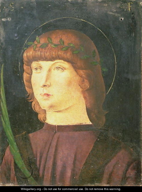 Portrait of St.Lawrence Giustiniani, Bishop of Venice - Giovanni Bellini