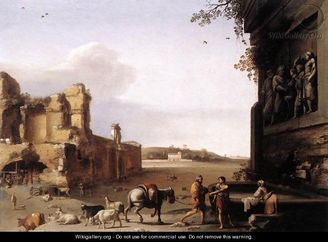 Ruins of Ancient Rome c. 1620 - Cornelis Van Poelenburgh