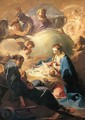The Nativity with God the Father and the Holy Ghost 1740 - Giovanni Battista Pittoni the younger