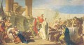 Polyxenes Sacrificing to the Gods of Achilles - Giovanni Battista Pittoni the younger