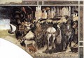St George and the Princess of Trebizond (right side) 1436-38 - Antonio Pisano (Pisanello)