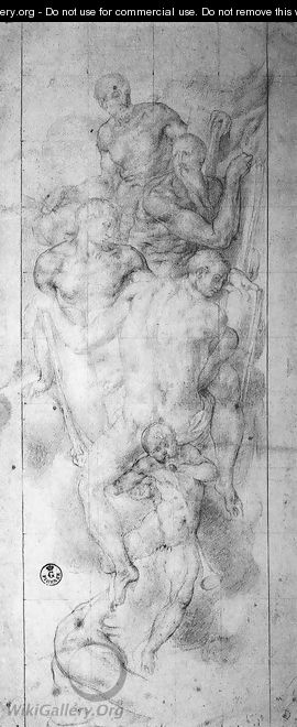Four Evangelists c. 1550 - (Jacopo Carucci) Pontormo