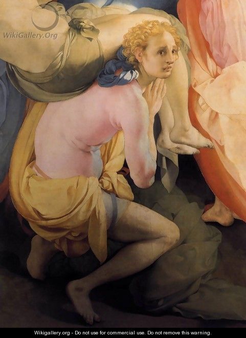 Deposition (detail-1) c. 1528 - (Jacopo Carucci) Pontormo