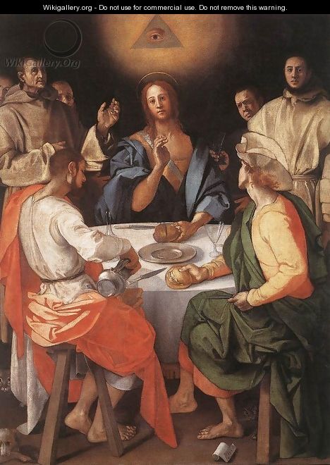 Supper at Emmaus 1525 - (Jacopo Carucci) Pontormo