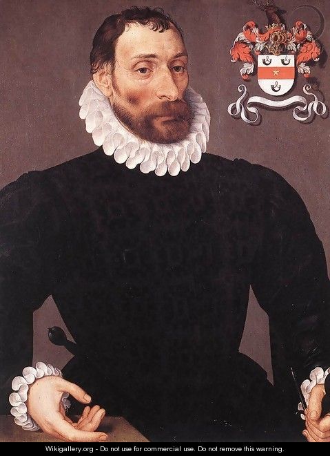 Portrait of Jan Wyts 1570-75 - Pieter Pourbus