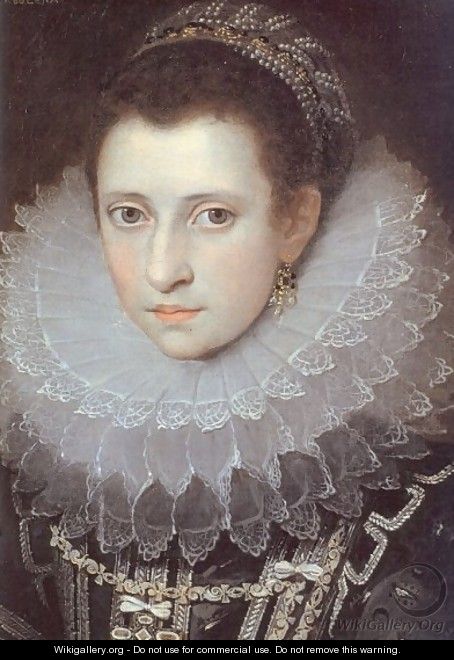 Portrait of an Italian Lady 1600-09 - Frans, the Younger Pourbus