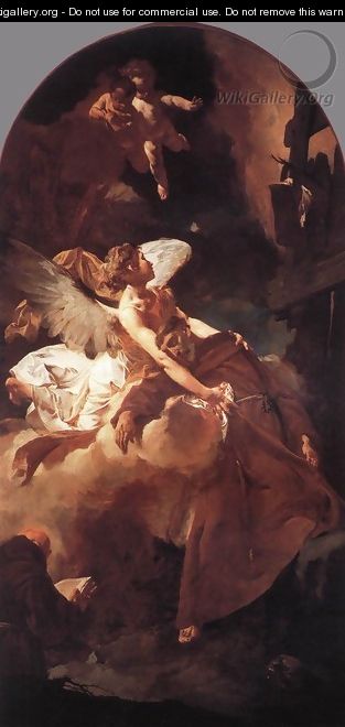 The Ecstasy of St Francis 1729 - Giovanni Battista Piazzetta