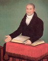 Reverend Jonas Coe 1820 - Ammi Phillips