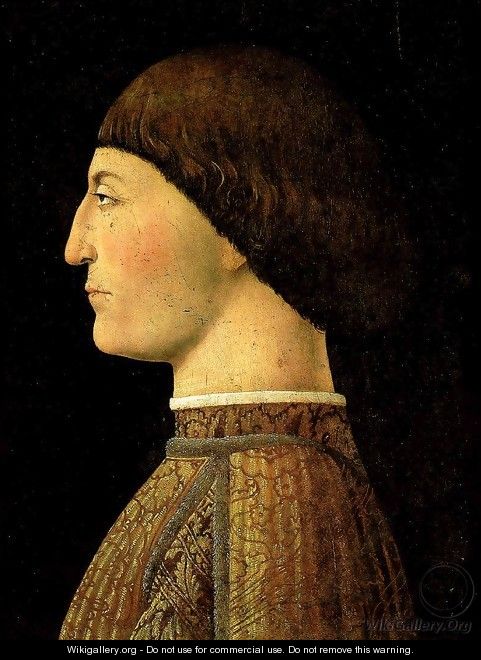 Sigismondo Pandolfo Malatesta 1451 - Piero della Francesca