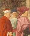 Meeting of Solomon and the Queen of Sheba (detail-3) c. 1452 - Piero della Francesca