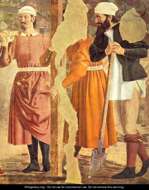 Discovery of the True Cross (detail-3) c. 1460 - Piero della Francesca